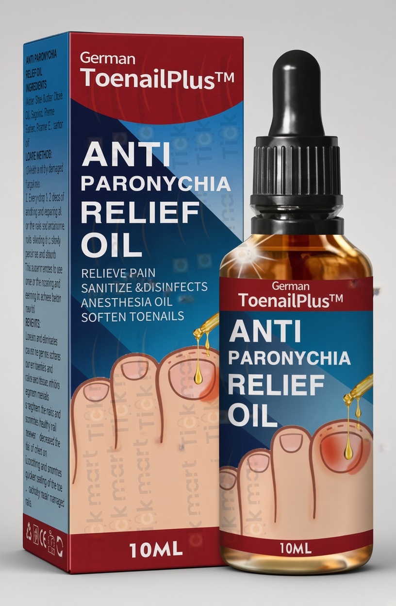 ToenailPlus™ Anti Paronychia Relief Oil — original bottle and packaging